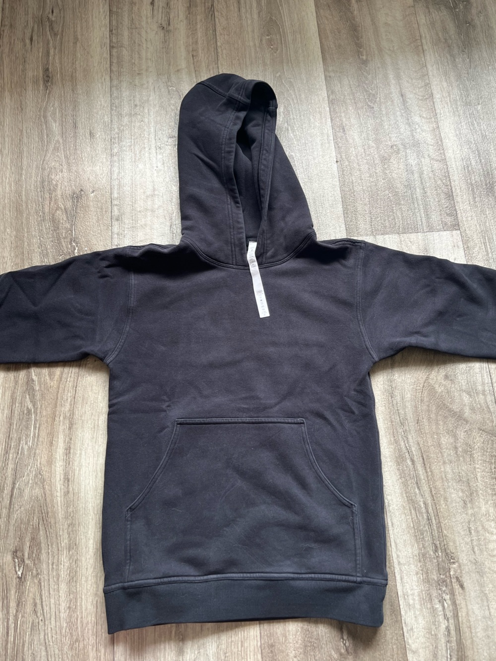 Lululemon Mens City Sweat Black Pullover Hooded Athletic Sweatshirt